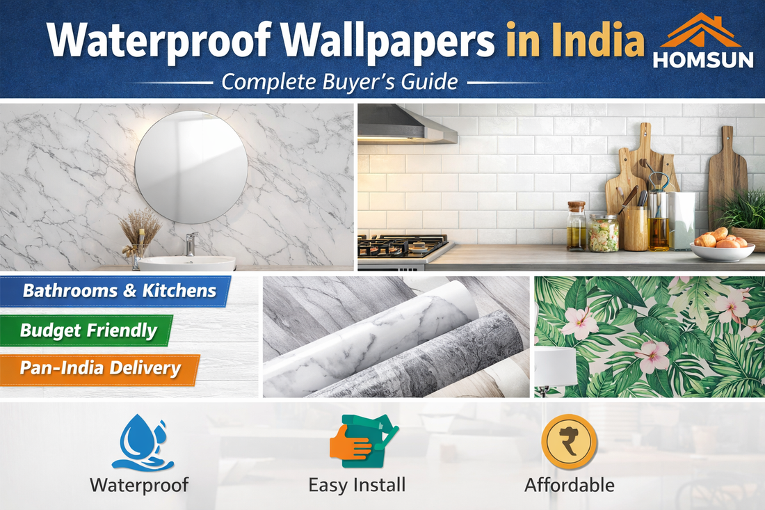 Which type of wallpaper is waterproof?
