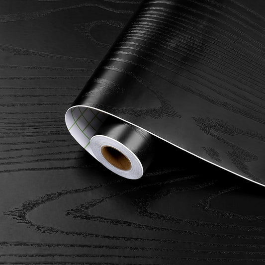 Wood Grain Peel and Stick Vinyl Wallpaper Waterproof, 24Inch x 78Inch Renovation for Home,Furniture