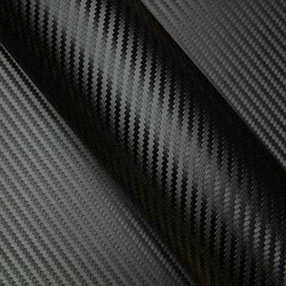 3D Carbon Fiber Vinyl Wrap| Black Vinyl Wrap for Car| Self Adhesive Car DIY Interior Exterior