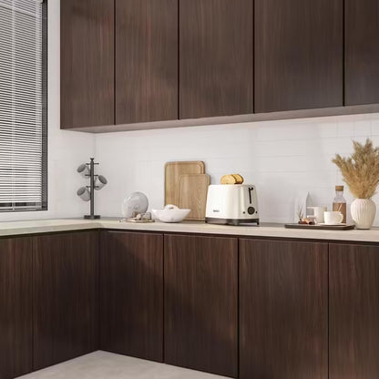 Self-Adhesive Waterproof Wallpaper Wood Grain Peel & Stick Vinyl Suitable for Cabinets, Furniture, Wall,Oil-Proof Suitable for Desktops, Bedrooms, Living Room
