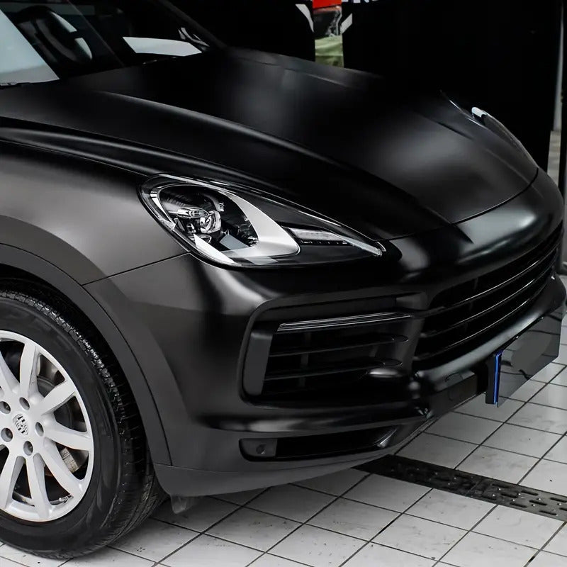 Matt Black Vinyl Wrap  Automotive Vinyl Black Sticker for Cars Motorcycle DIY