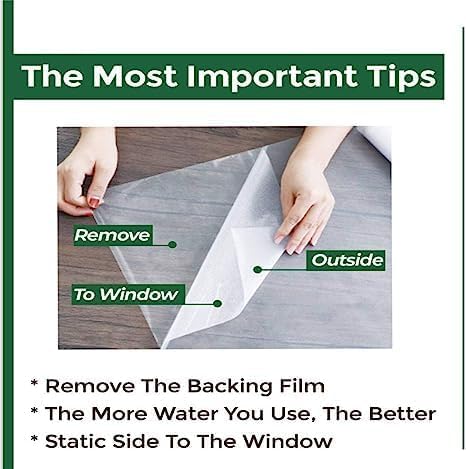 Glass Window Film, Window Privacy Film, Frosted Window Vinyl, 3D Decorative Decals,Geometry