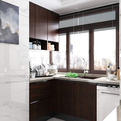 Contact Paper Black Marble Dark Granite Textured Waterproof Wallpaper Self Adhesive Removable Vinyl for Renter Countertop Bedroom Desk Cabinet Shelf Liner