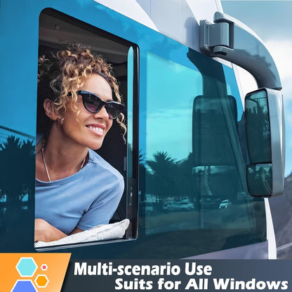 One Way Window Film Daytime Privacy Mirror Effect Reflective Window Tint for Home Self Adhesive UV Sun Blocking Heat Control Glass Door Films