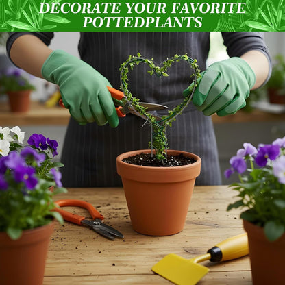 Plant Climber Heart Shaped Support Trellis for Climbing Plants