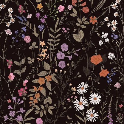 Floral Peel and Stick Self Adhesive Wallpaper for Bedroom, Living Room, Kitchen Decor Wall Sticker Removable Flower Contact Paper