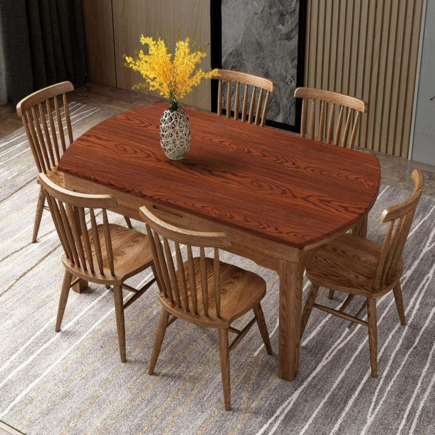 Wood Grain Peel and Stick Vinyl Wallpaper Waterproof, 24Inch x 78Inch Renovation for Home,Furniture