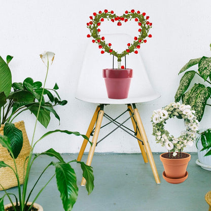 Plant Climber Heart Shaped Support Trellis for Climbing Plants