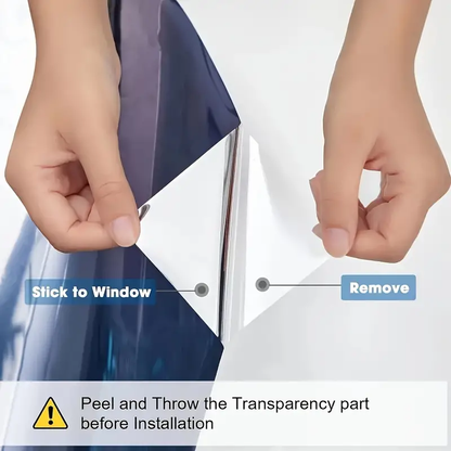 Window Privacy Film One Way, Reflective Mirror Window Tint for Home UV Heat Blocking See Out Not in Daytime Privacy Glass Doors Cover