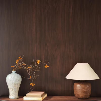 Self-Adhesive Waterproof Wallpaper Wood Grain Peel & Stick Vinyl Suitable for Cabinets, Furniture, Wall,Oil-Proof Suitable for Desktops, Bedrooms, Living Room